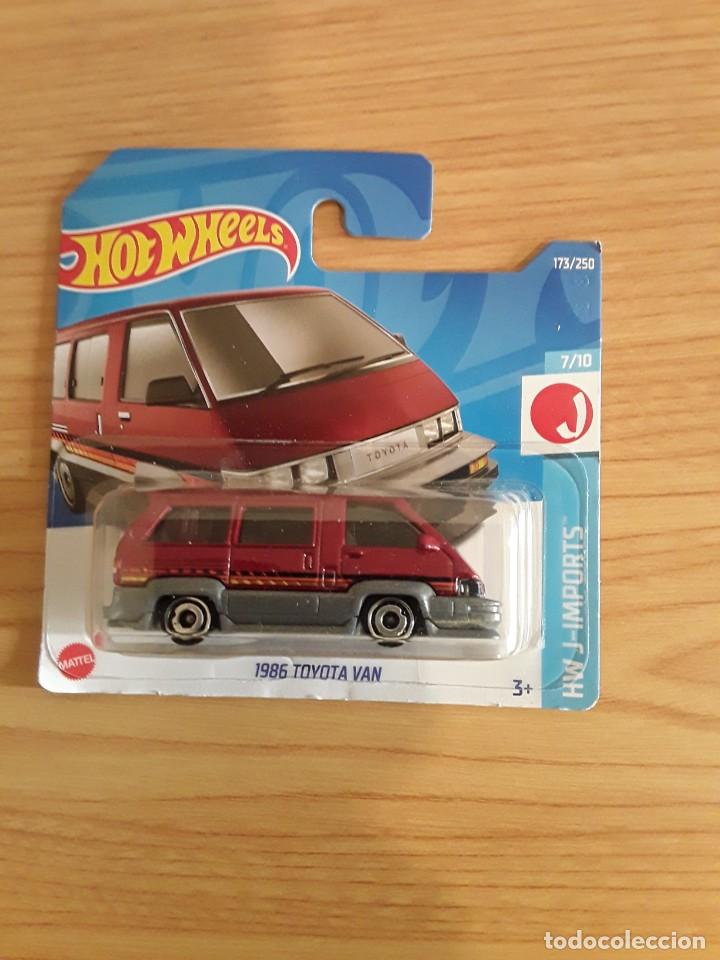 Coches a escala: Coche Hot Whells - 1986 Toyota Van