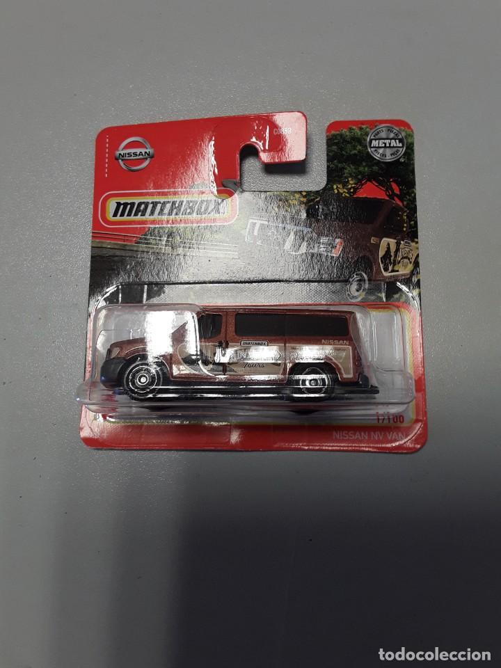 Coches a escala: Coche MachBox - Nissan NV Van