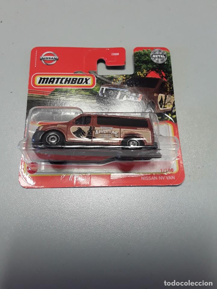 Coches a escala: Coche MachBox - Nissan NV Van