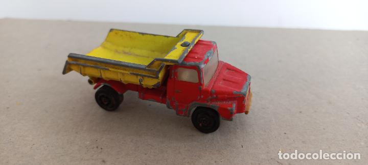 Coches a escala: MAJORETTE CAMION VOLQUETE SCANIA. ESCALA 1/100. MADE IN FRANCE.