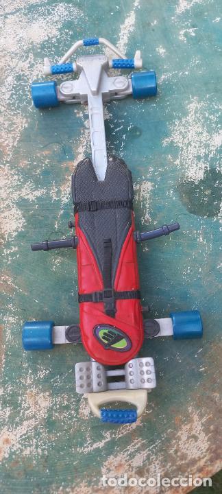 Coches a escala: N-TEK DE MATTEL 2001. STREET LUGE. SKATE MONOPATIN PARA IR ACOSTADO. DE MAX STEEL