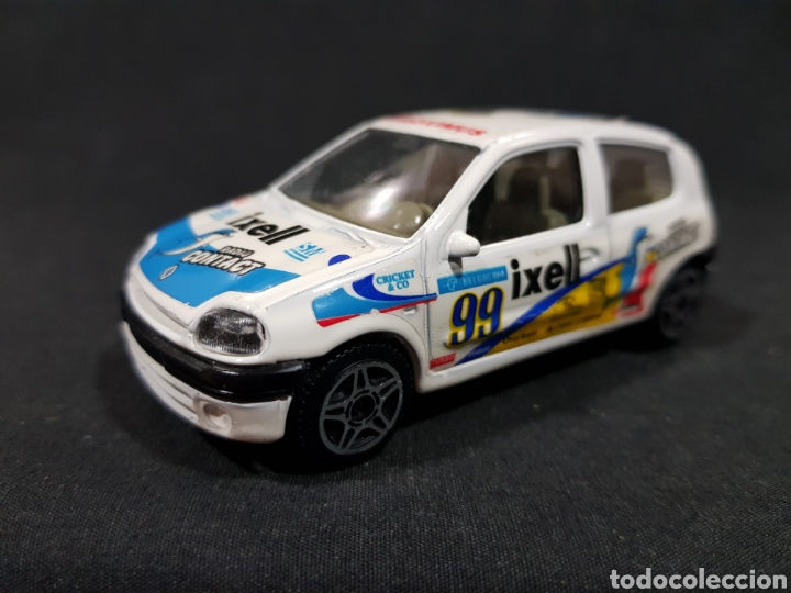 Coches a escala: Burago Renault Clio Escala 1:43 Made in Spain