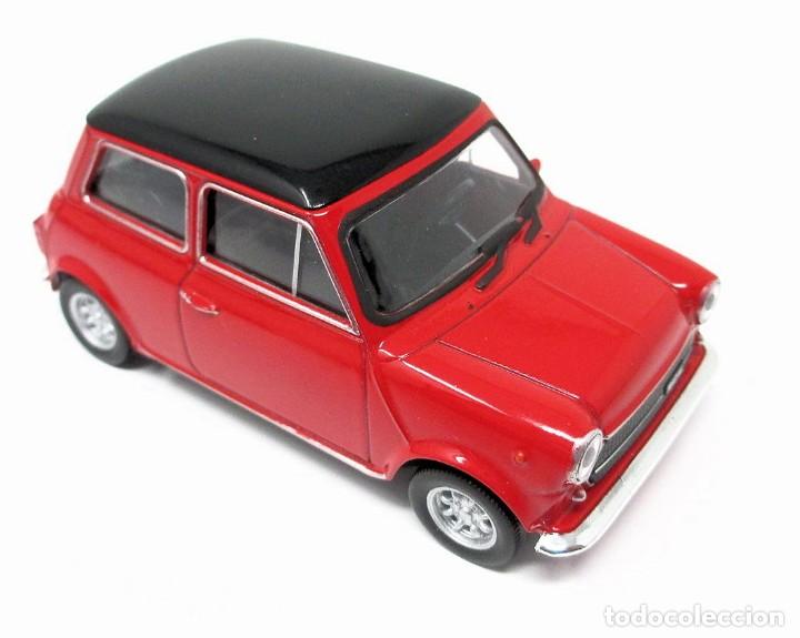 Coches a escala: Mini Cooper 1300 de Welly - No pone escala pero mide 8 cm de largo