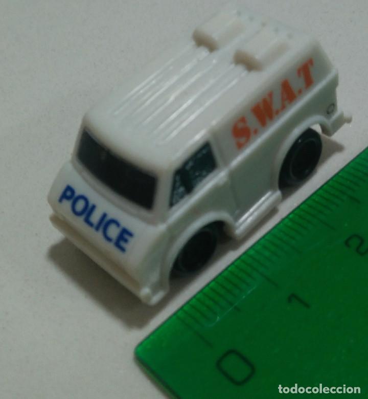 Coches a escala: swat majorette police furgon policia miniatura vehiculo escala mini antiguo majorete