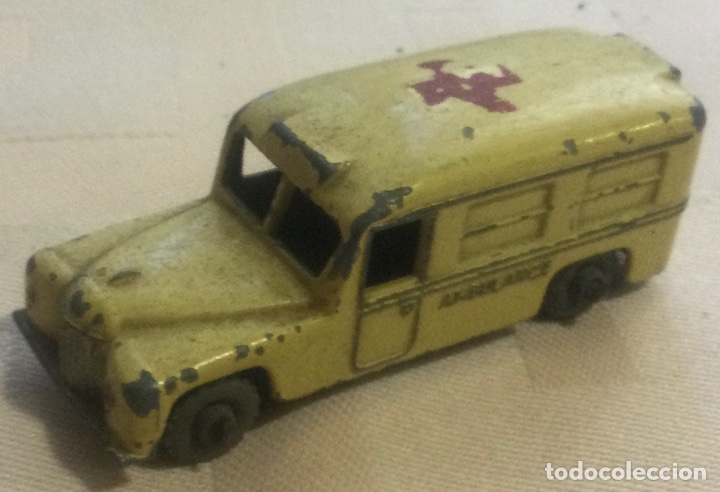 Matchbox Lesney Nº 14 Daimler Ambulance Ambulancia england Primeros  Matchbox METAL Años 50