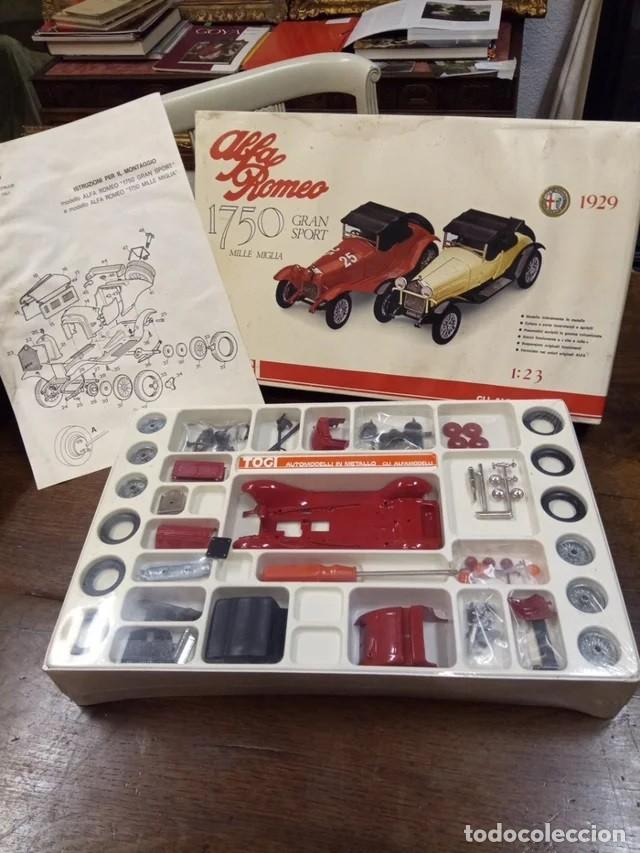 Model Cars: NUEVO! TOGI - kit Coche Alfa Romeo 1750 Gran Sport Mille Miglia - escala 1:23 (Italy)