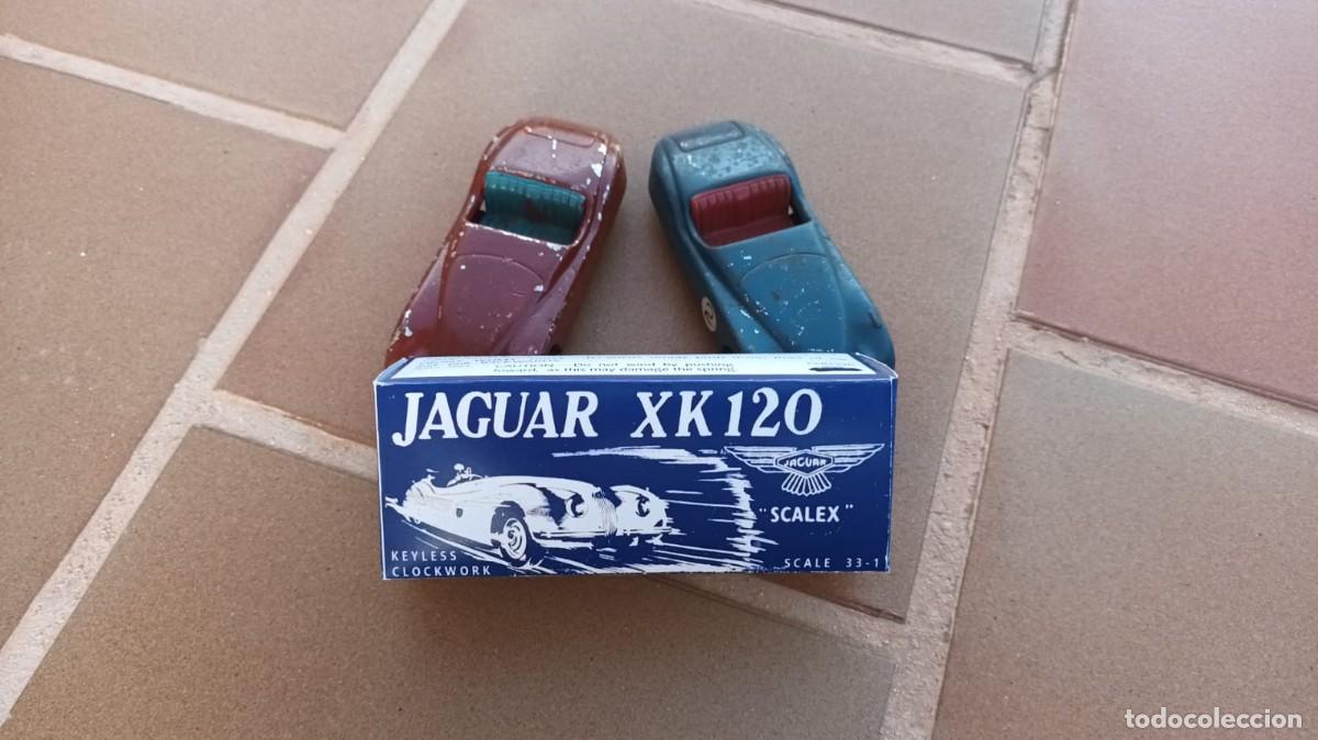 Coches a escala: SCALEX JAGUAR XK120 CAR BOX (READ ITEM DESCRIPTION) - Foto 1