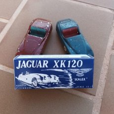Coches a escala: SCALEX JAGUA XK120 CAR BOX (READ ITEM DESCRIPTION). Lote 366815371
