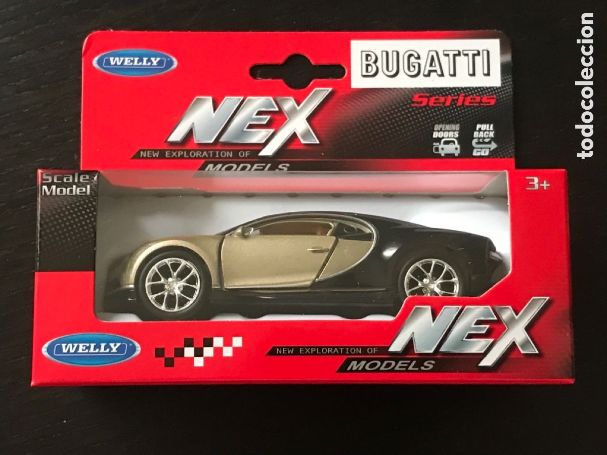 Coches a escala: BUGATTI CHIRON - WELLY ESCALA 1/36 - Foto 1