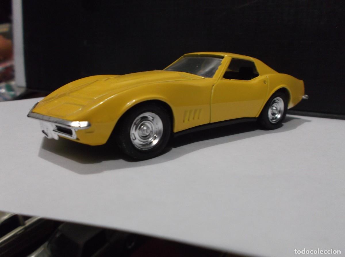 Coches a escala: 57-A - COCHE DE EPOCA EN MINIATURA - CHEVROLET CORVETTE 68