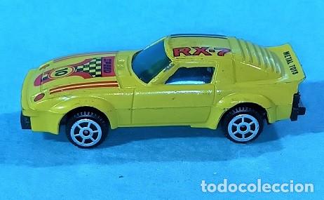 Coches a escala: COCHE DE METAL VINTAGE - METAL TOYS N&ordm; C 2 - MAZDA RX 7 - MADE IN MACAU - ESCALA sobre 1/60