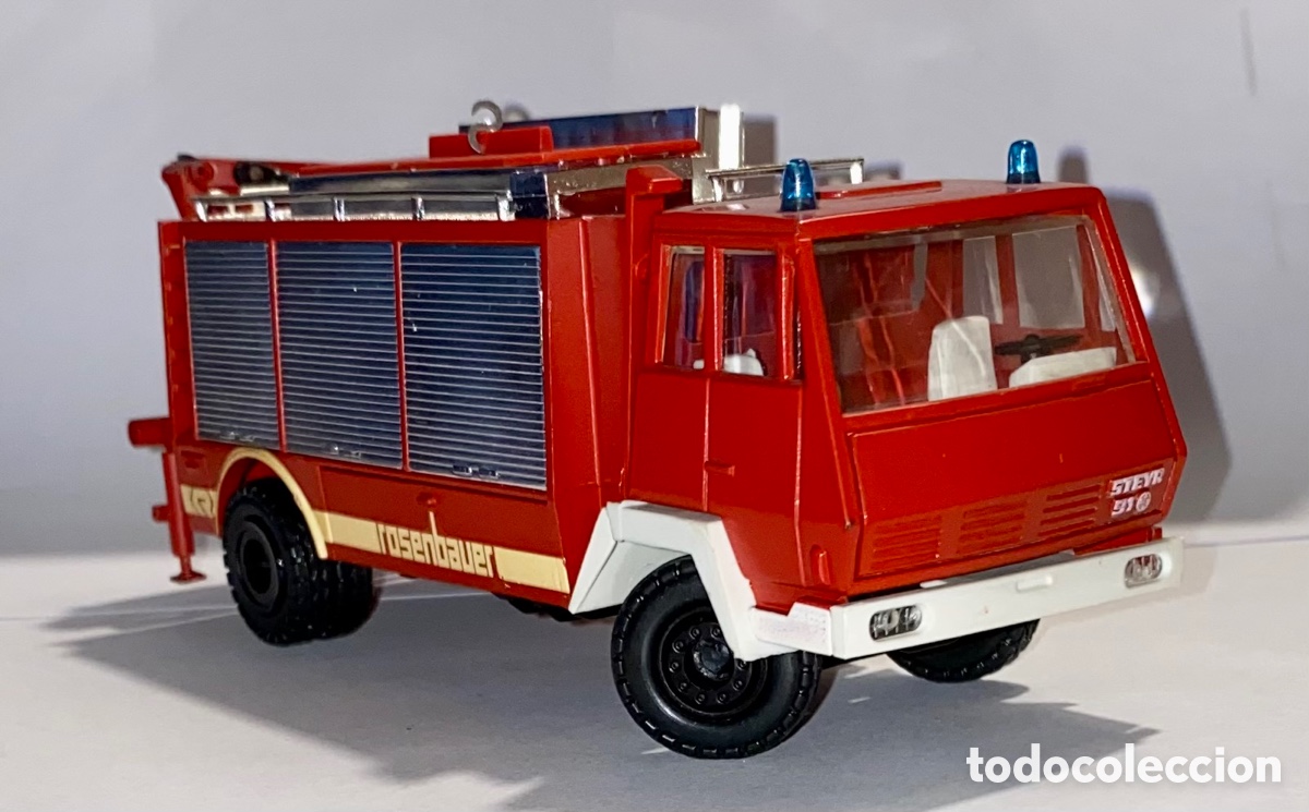 Coches a escala: Conrad 3090 1/50 Mercedes Rosenbauer West German