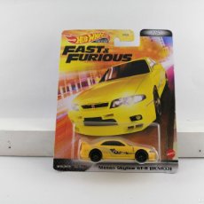 Coches a escala: HOT WHEELS FAST AND FURIOUS NISSAN SKYLINE GT-R (BCNR33). Lote 372709809