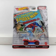 Coches a escala: HOT WHEELS SPIDERMAN SPIDER-MOBILE MARVEL. Lote 372712414