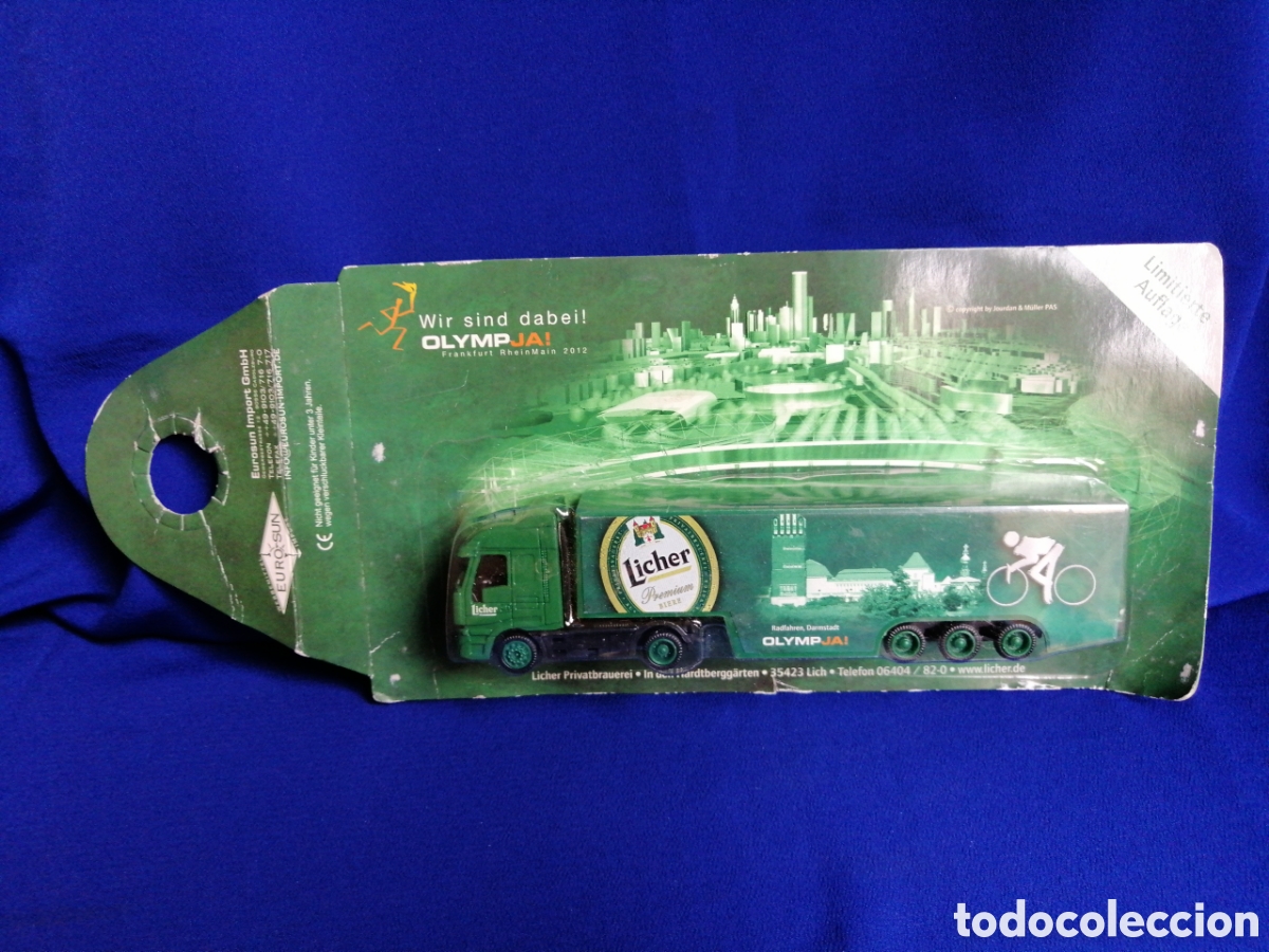 Coches a escala: CAMI&Oacute;N LICHER IVECO EN SU ENVASE ORIGINAL - Foto 2