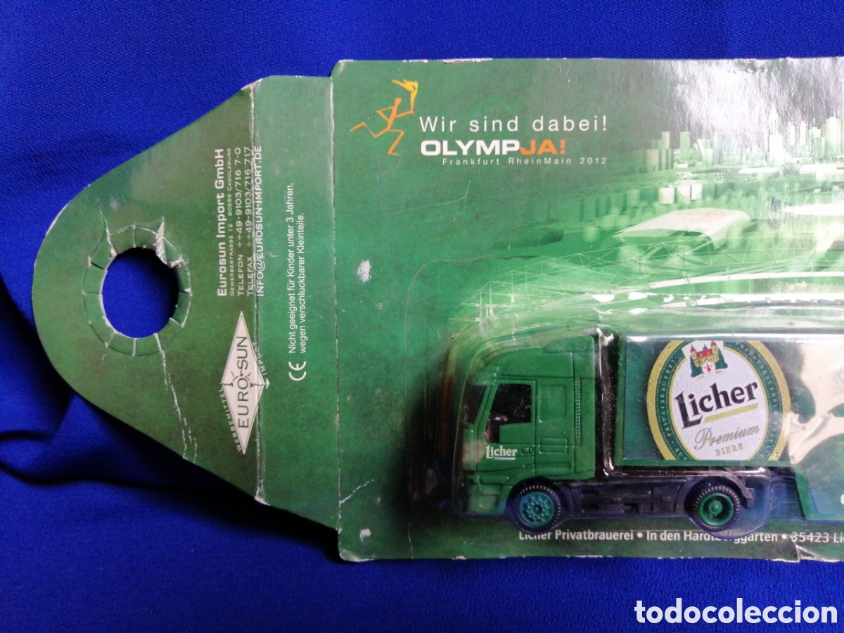 Coches a escala: CAMI&Oacute;N LICHER IVECO EN SU ENVASE ORIGINAL - Foto 3