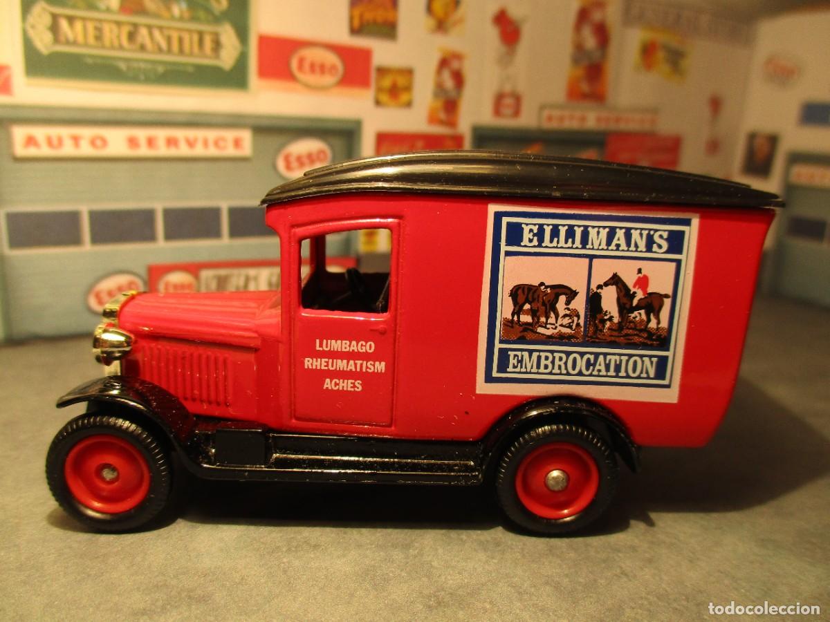 Coches a escala: LLEDO CHEVROLET VAN ELLIMANS EMBROCATION. R25. DIECAST 1/64 LLEDO