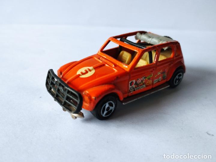 Coches a escala: CITROEN DYANE 6 POP CROSS CV RAID 2 DE MAJORETTE ESCALA 1,64
