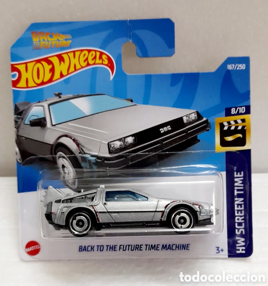 Voiture miniature Delorean Back to the Future III Hotwheels 1/64