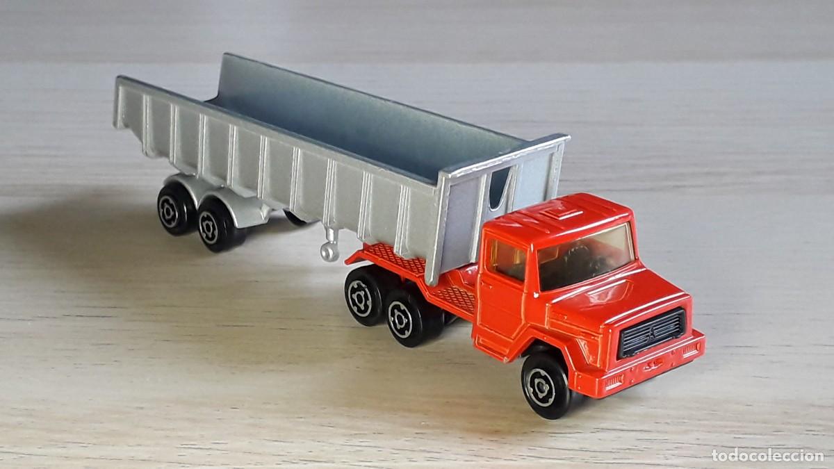 Coches a escala: Cami&oacute;n Magirus # 377, metal esc. 1/100, Majorette made in France, original a&ntilde;os 70-80.