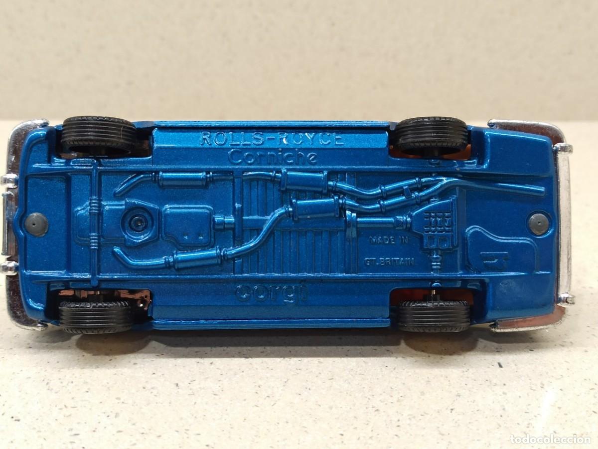 Coches a escala: ROLLS ROYCE CORNICHE AZUL CORGI TOYS - Foto 8