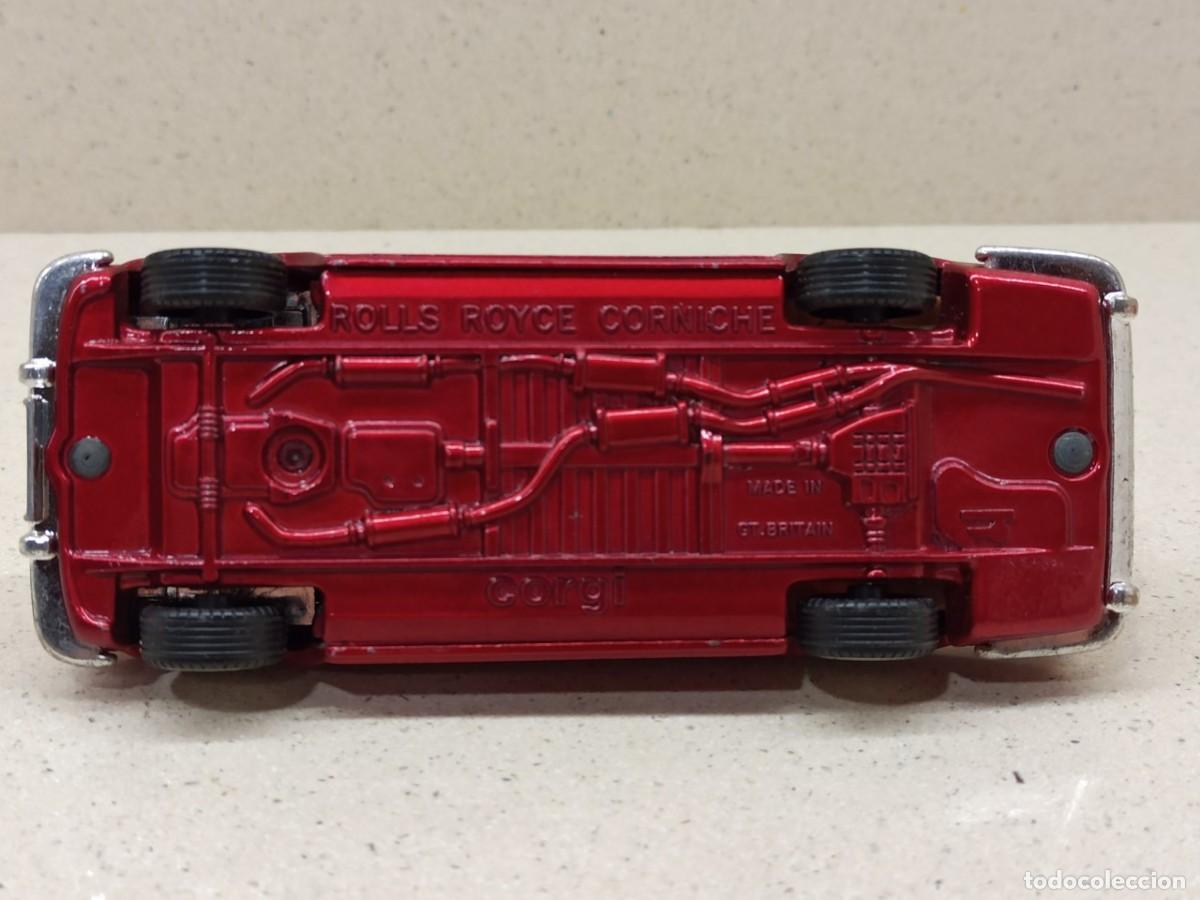 Coches a escala: ROLLS ROYCE CORNICHE BURDEOS CORGI TOYS - Foto 8