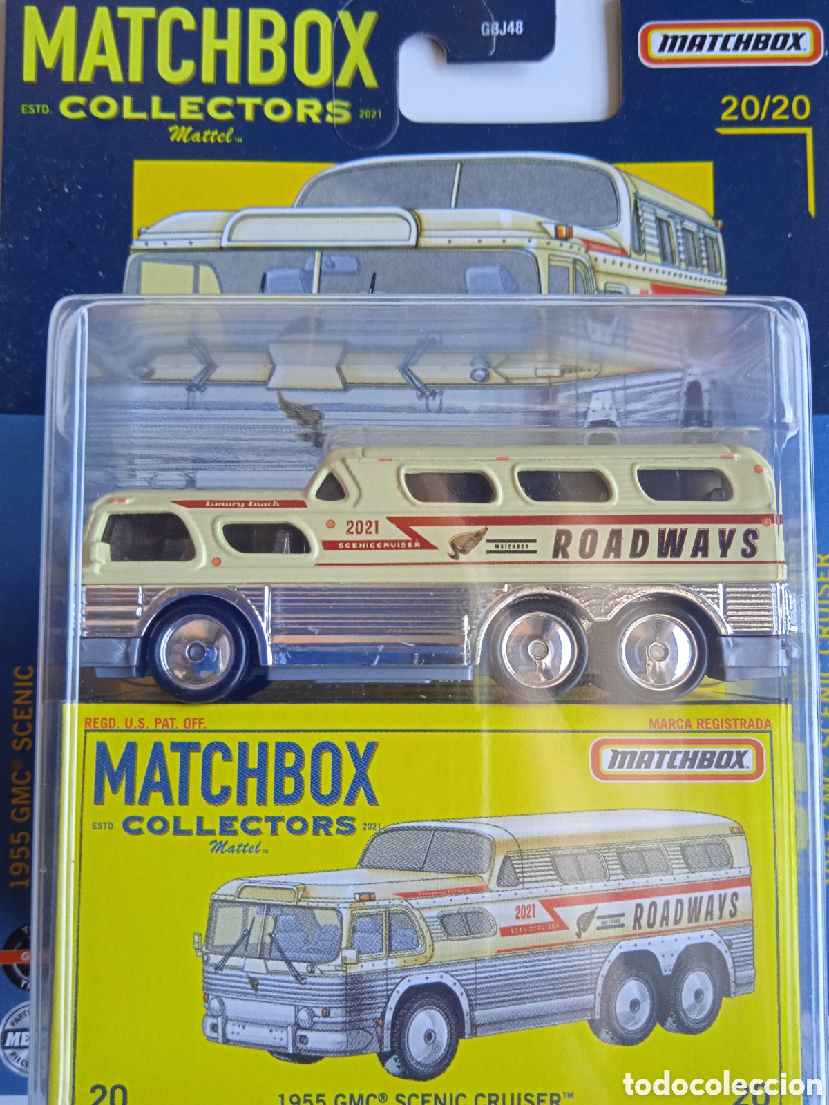 matchbox collectors 1955 gmc scenic cruiser. ho - Buy Model cars