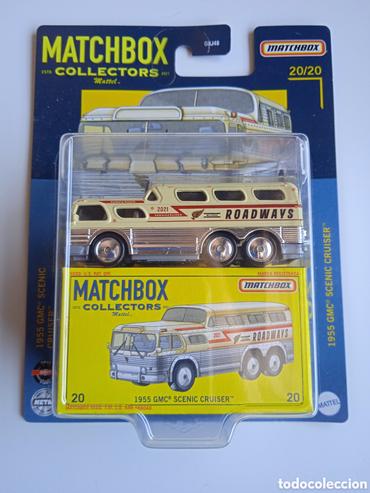 matchbox collectors 1955 gmc scenic cruiser. ho - Buy Model cars