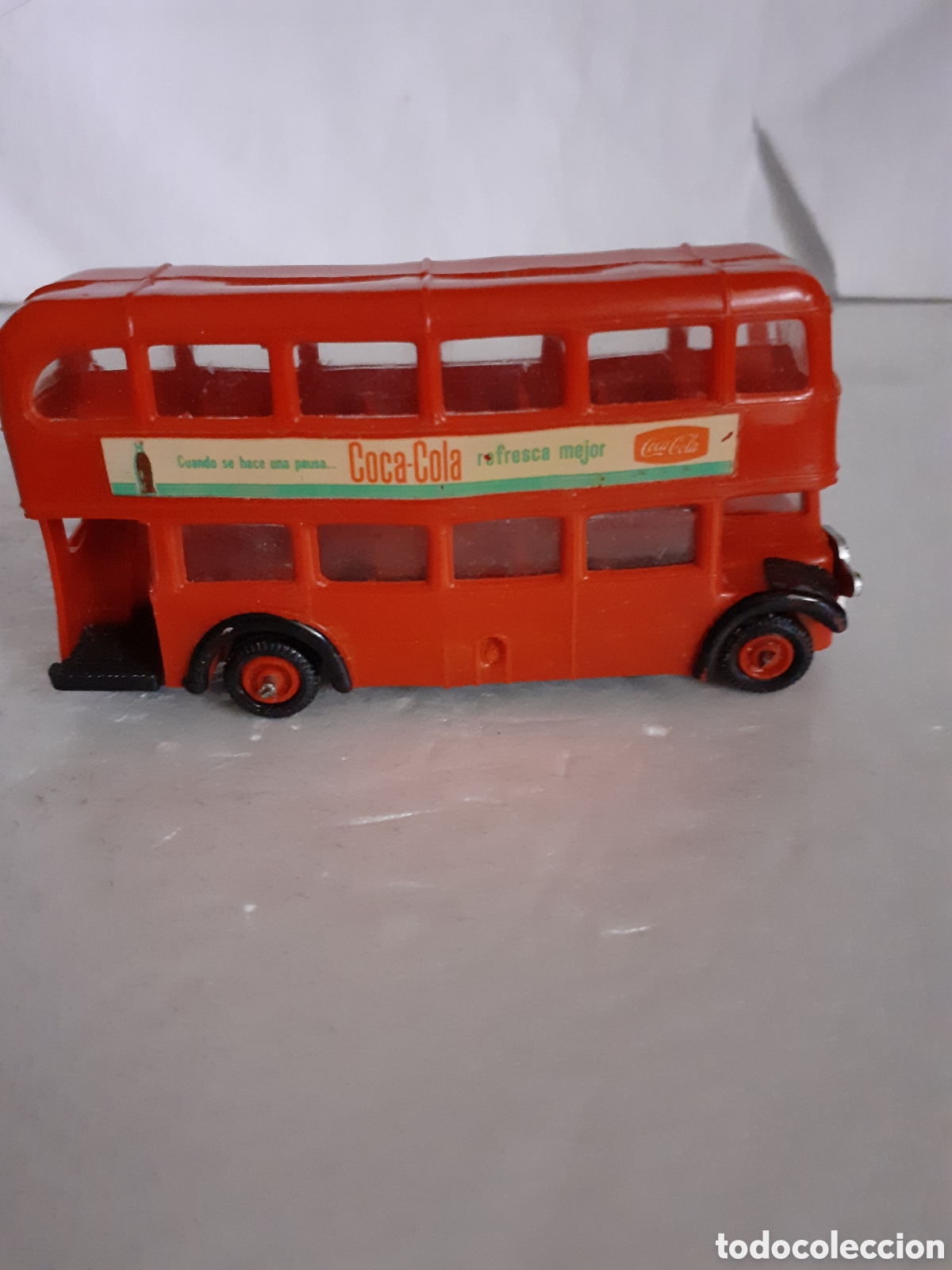 Coches a escala: ANGUPLAS MINICARS AUTOBUS COCA COLA RARO - Foto 4