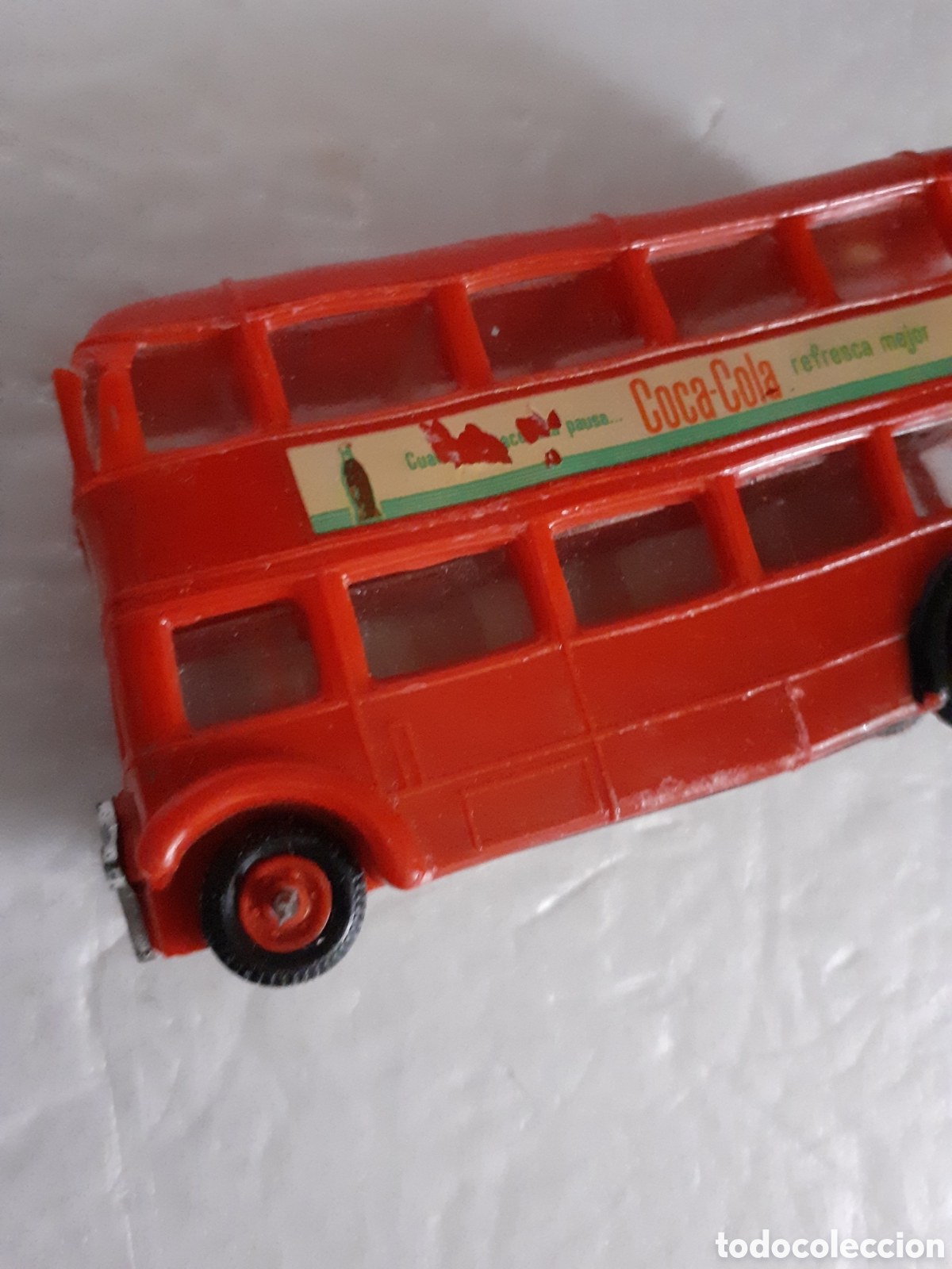 Coches a escala: ANGUPLAS MINICARS AUTOBUS COCA COLA RARO - Foto 7