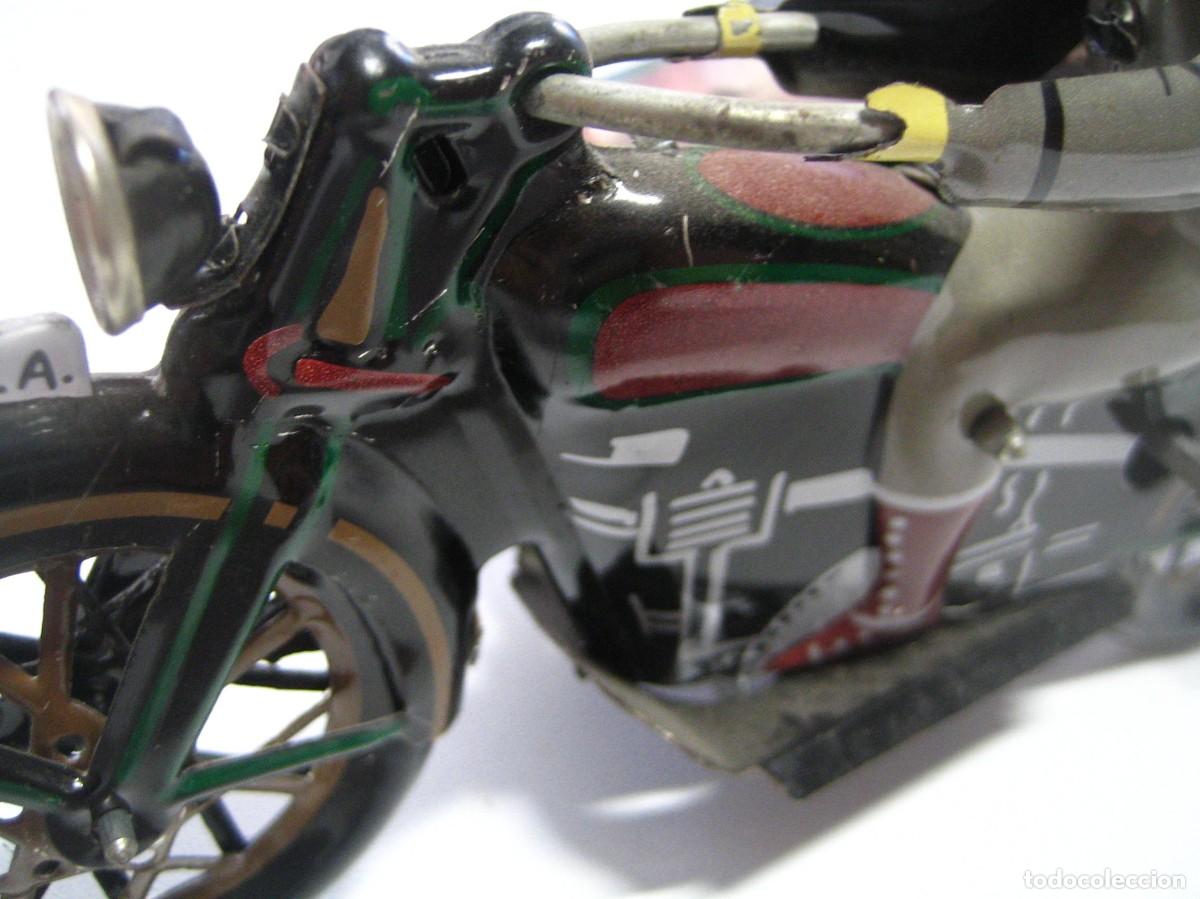 Coches a escala: COCHE DE HOJALATA - MOTO CON SIDECAR - Foto 4