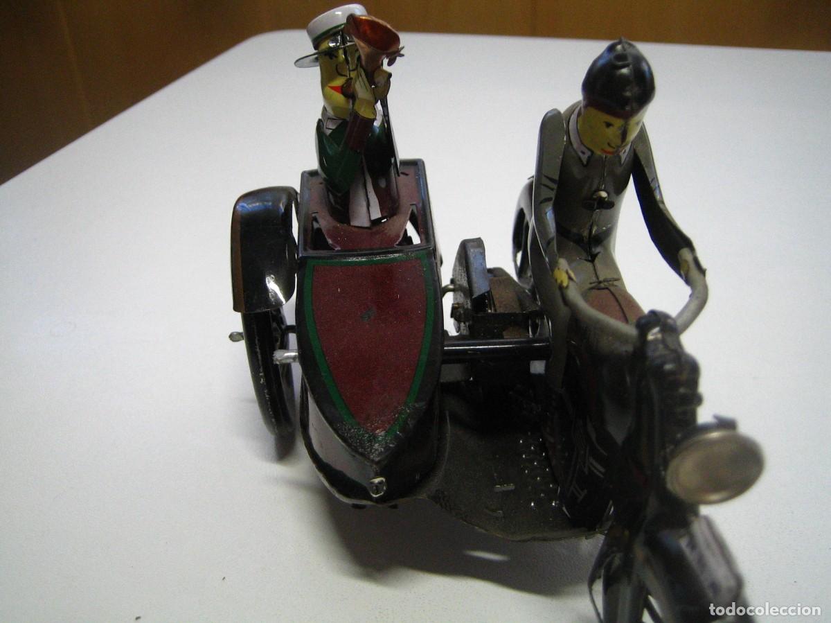 Coches a escala: COCHE DE HOJALATA - MOTO CON SIDECAR - Foto 6