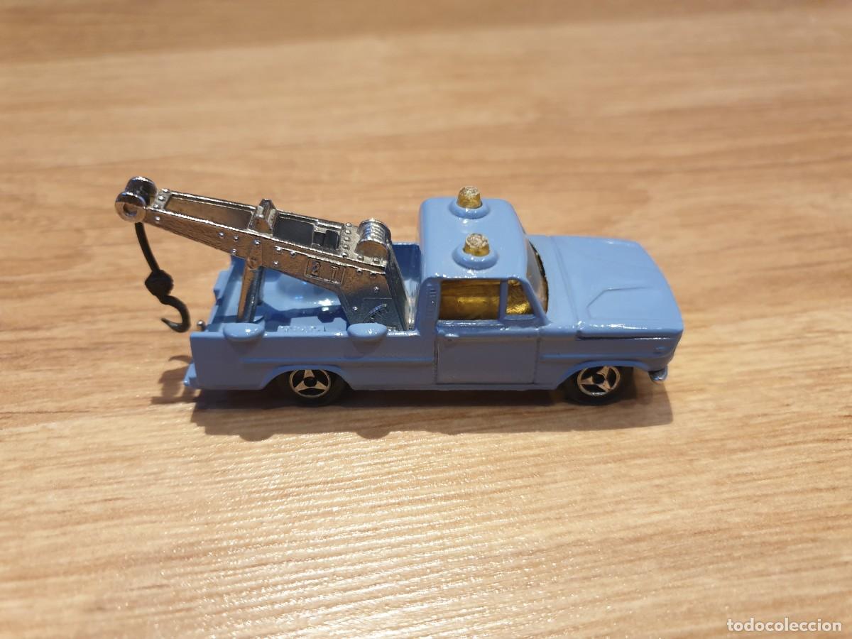 Coches a escala: Majorette grua Dodge eche 1/80 restaurada
