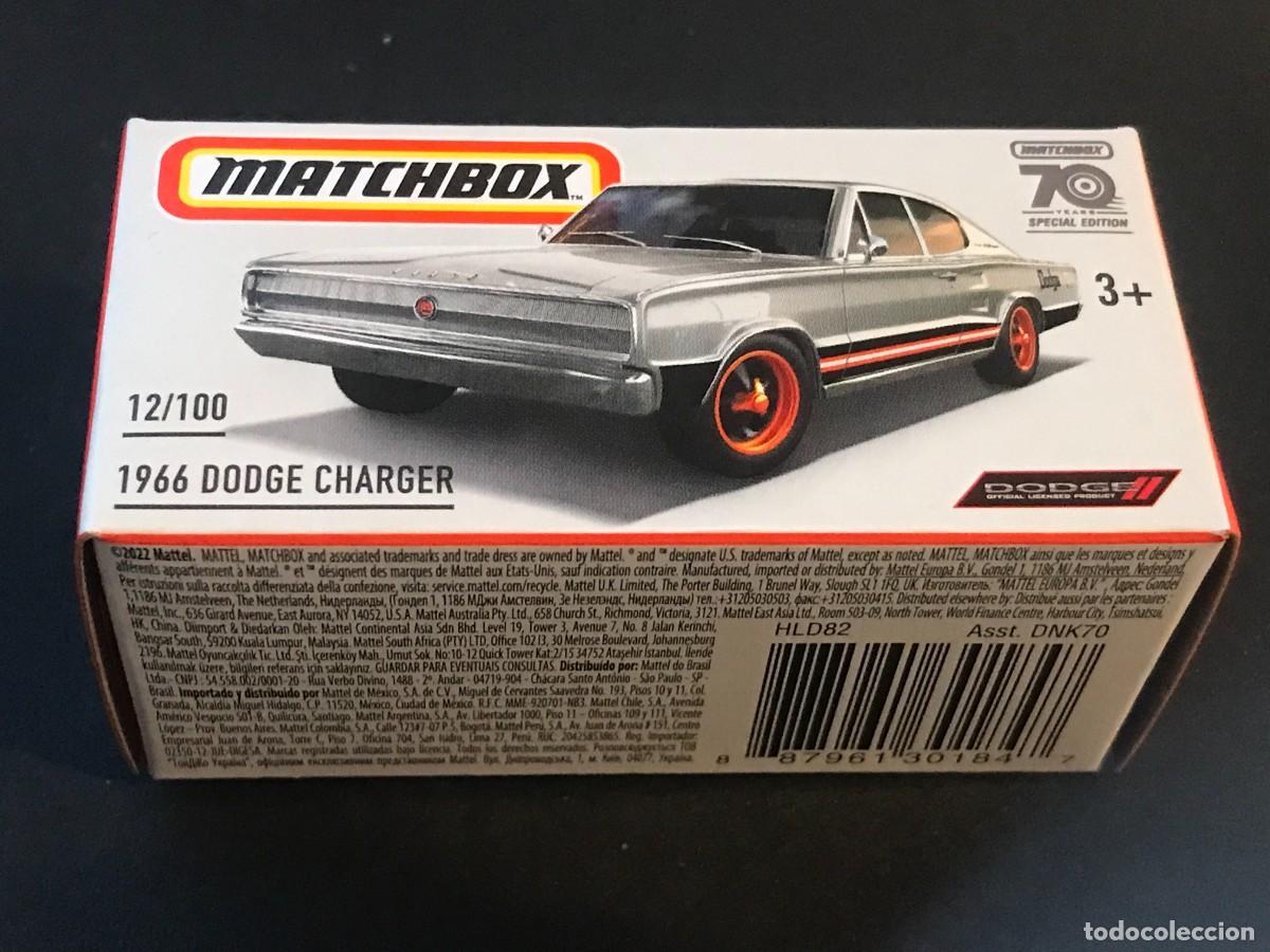 matchbox 2023 - 1966 dodge charger - 12/100 - n - Compra venta en  todocoleccion