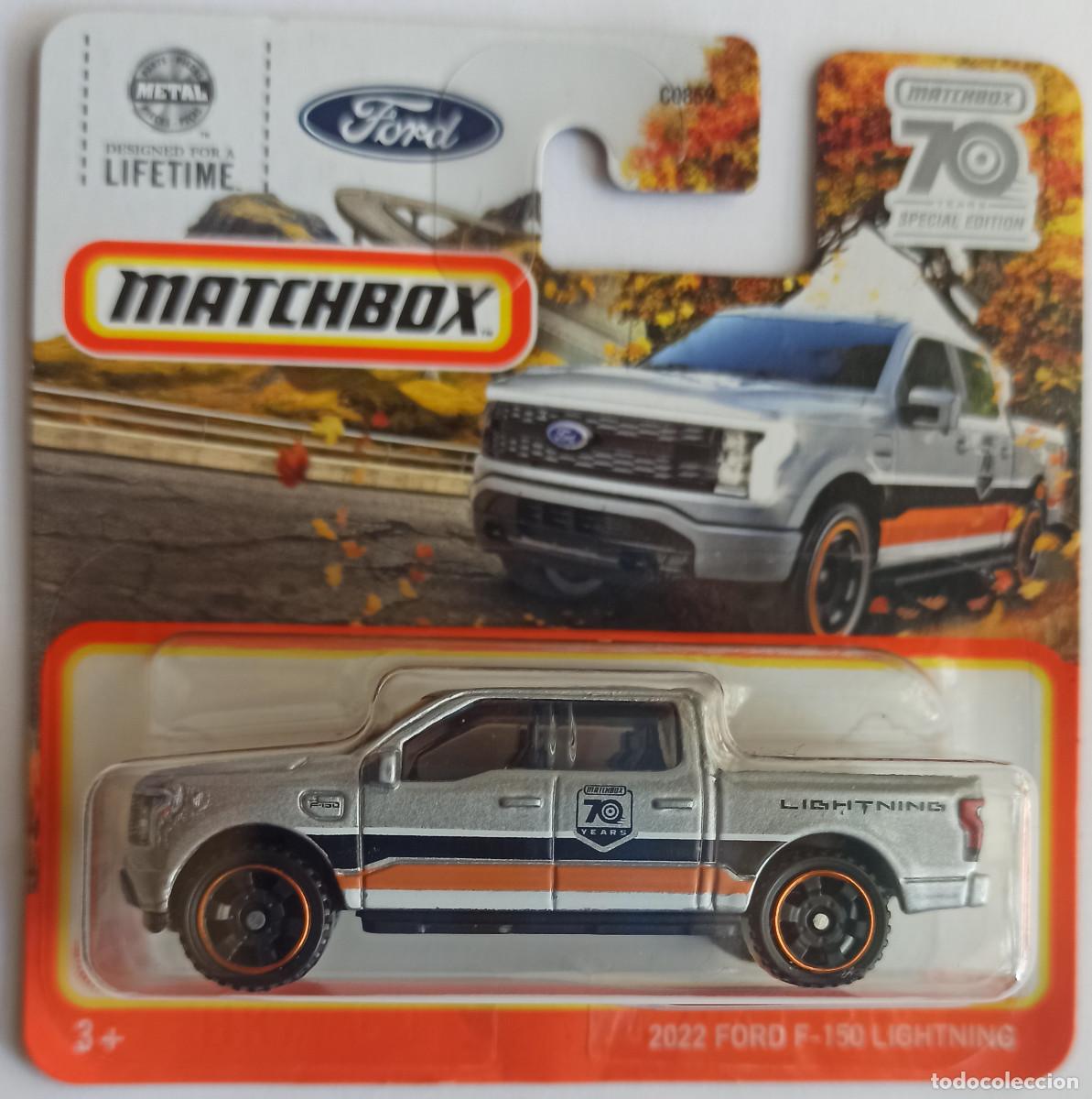 Voiture Miniature Matchbox Ford F-150 Lightning 2022 - Échelle 1:64, Neuf, Cadeau Collection