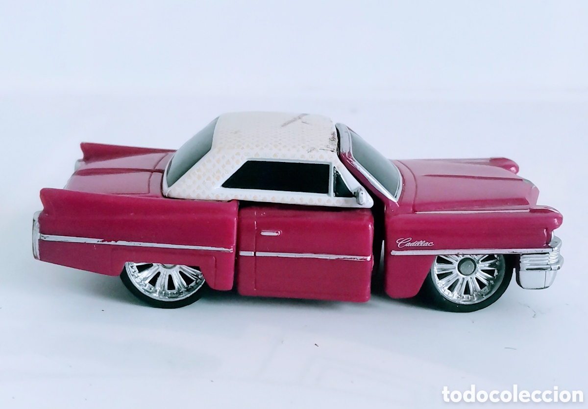 Coches a escala: CADILLAC COUPE DEVILLE-TRANSFORMABLE EN ROBOT / 8,5 CM / MAISTO - Foto 5
