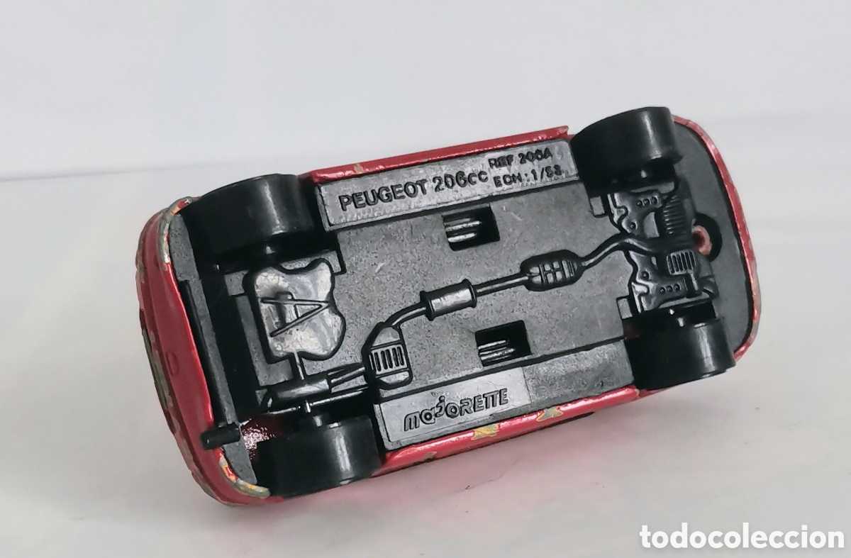 Coches a escala: PEUGEOT 206CC / MAJORETTE / 1:53 - Foto 8