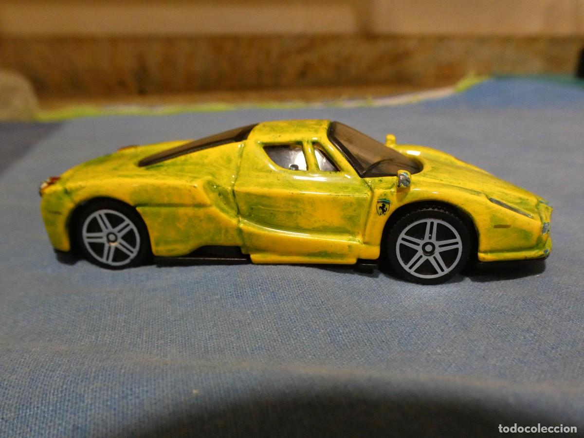 Coches a escala: arkansas1980 cochecitos Ferrari ENzo de Bburago 1/43 aprox