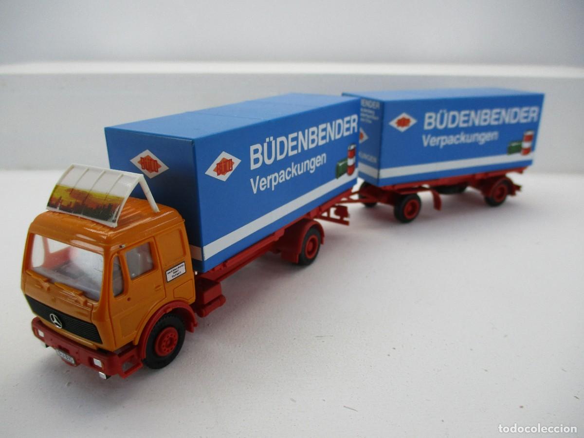 Camion Scania R Herpa 1/87 - Rouge - Série Auf Achse - Neuf