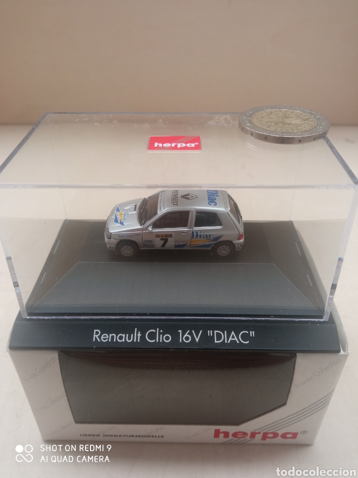 coche 1:87 herpa modelo miniatura renault clio - Buy Model cars at other  scales on todocoleccion