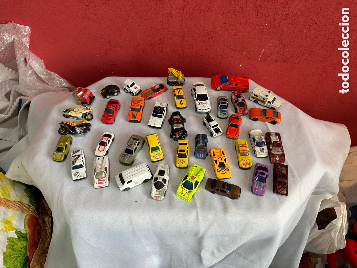 lote de 40 coches antiguos metálicos de colecci - Compra venta en  todocoleccion