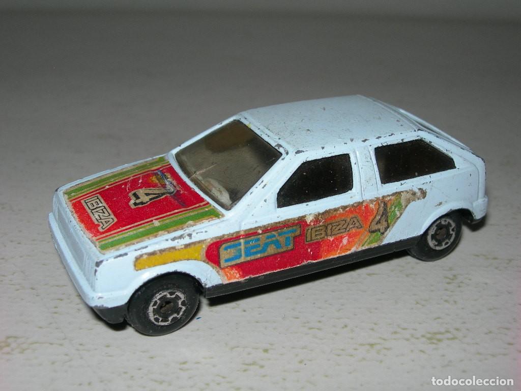 Coches a escala: ANTIGUO COCHE SEAT IBIZA - REF. 204 - FABRICADO EN ESPA&Ntilde;A POR MIRA