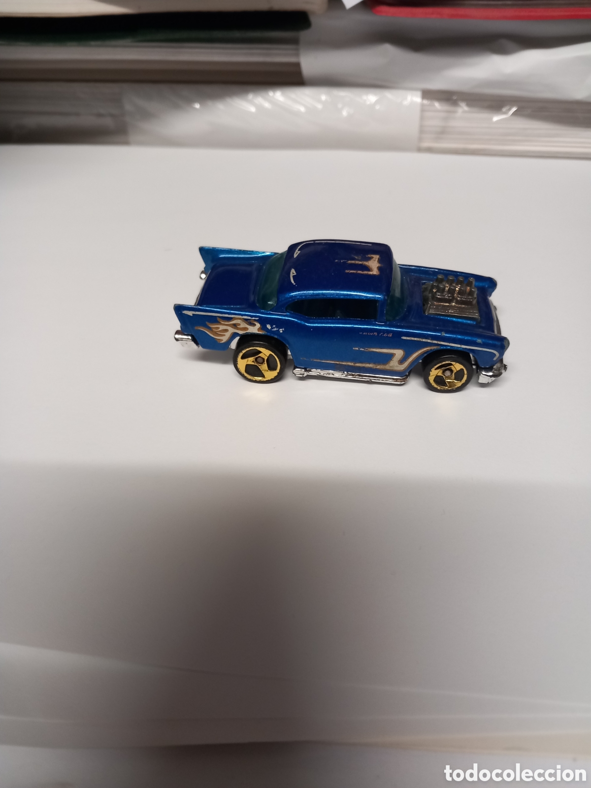 Coches a escala: hotwheels 57 chevy 1976 - Foto 2