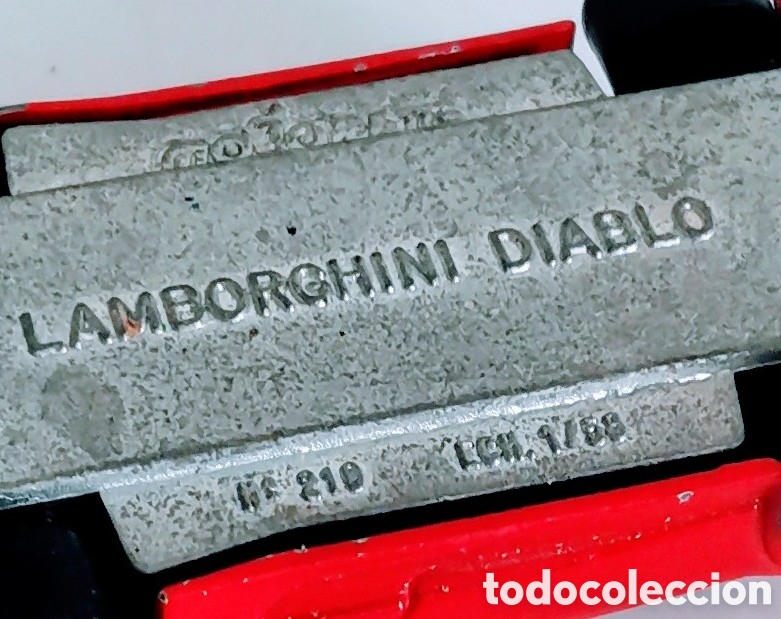 Coches a escala: LAMBORGHINI DIABLO / MAJORETTE / 1:58 / - Foto 7