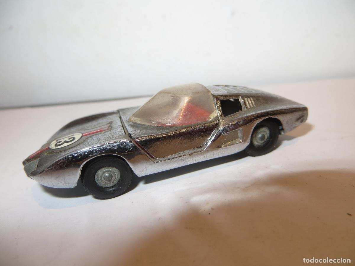 Coches a escala: GUISVAL MONZA GT CROMADO PRIMERA EPOCA SERIE CAMPEON,VER FOTOS Y DESCRIPCION,BARATO