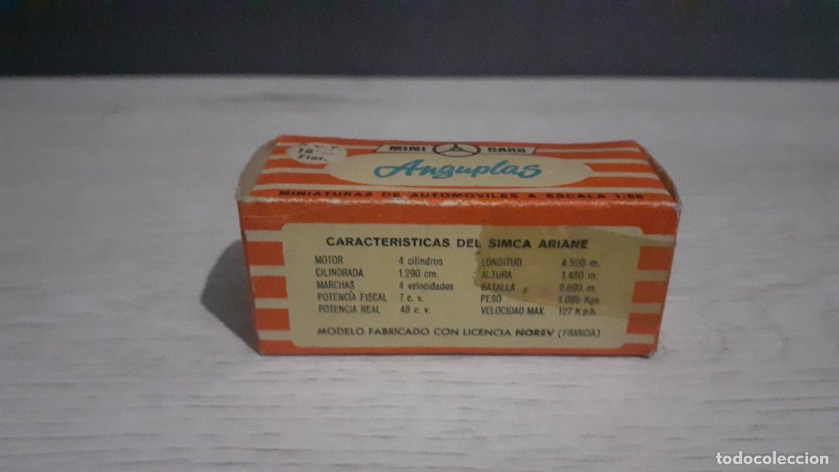 Coches a escala: Coche Anguplas Simca Ariane en su caja original - Foto 11