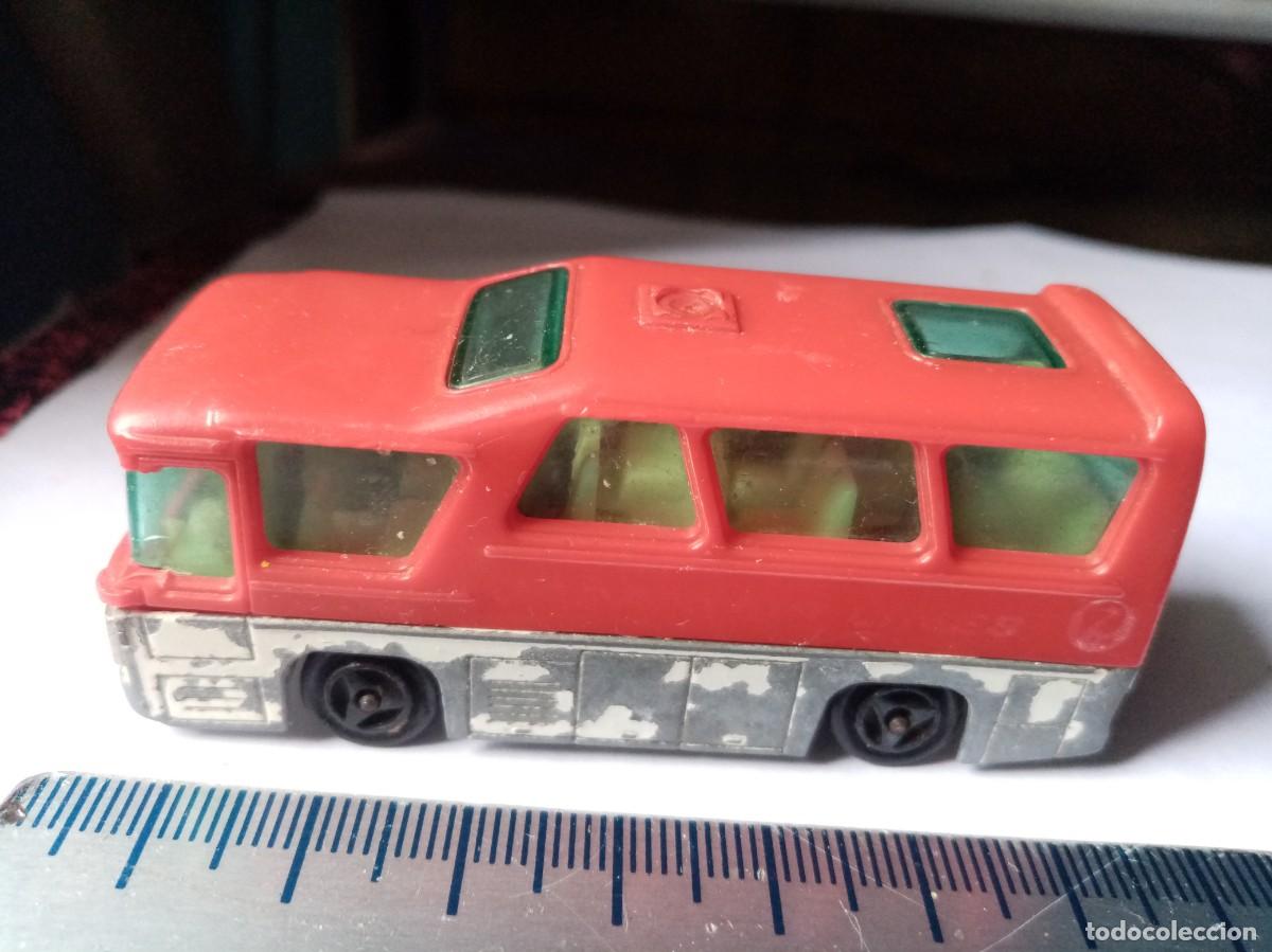 Coches a escala: MINIBUS ROJO GRIS ESC. 1/50 MAJORETTE , COCHE