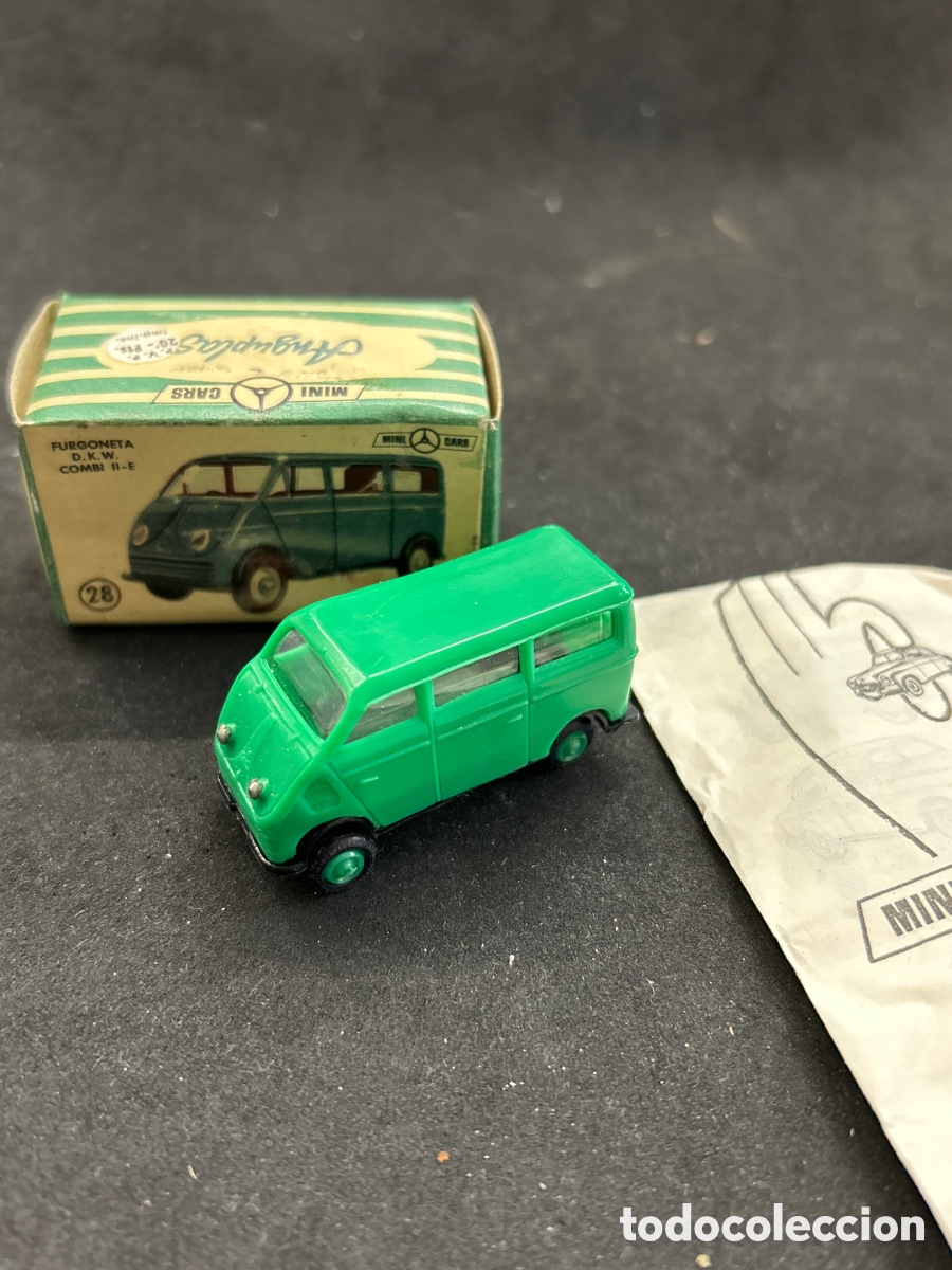 Coches a escala: Anguplas mini car furgoneta D.K.W combi, n28