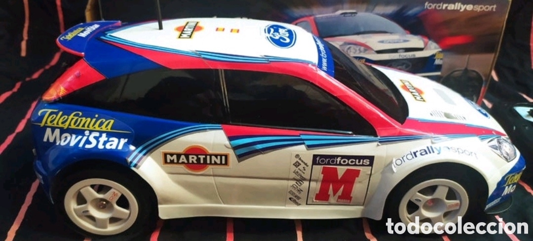 coche radiocontrol. ford focus wrc. movistar. c - Compra venta en  todocoleccion