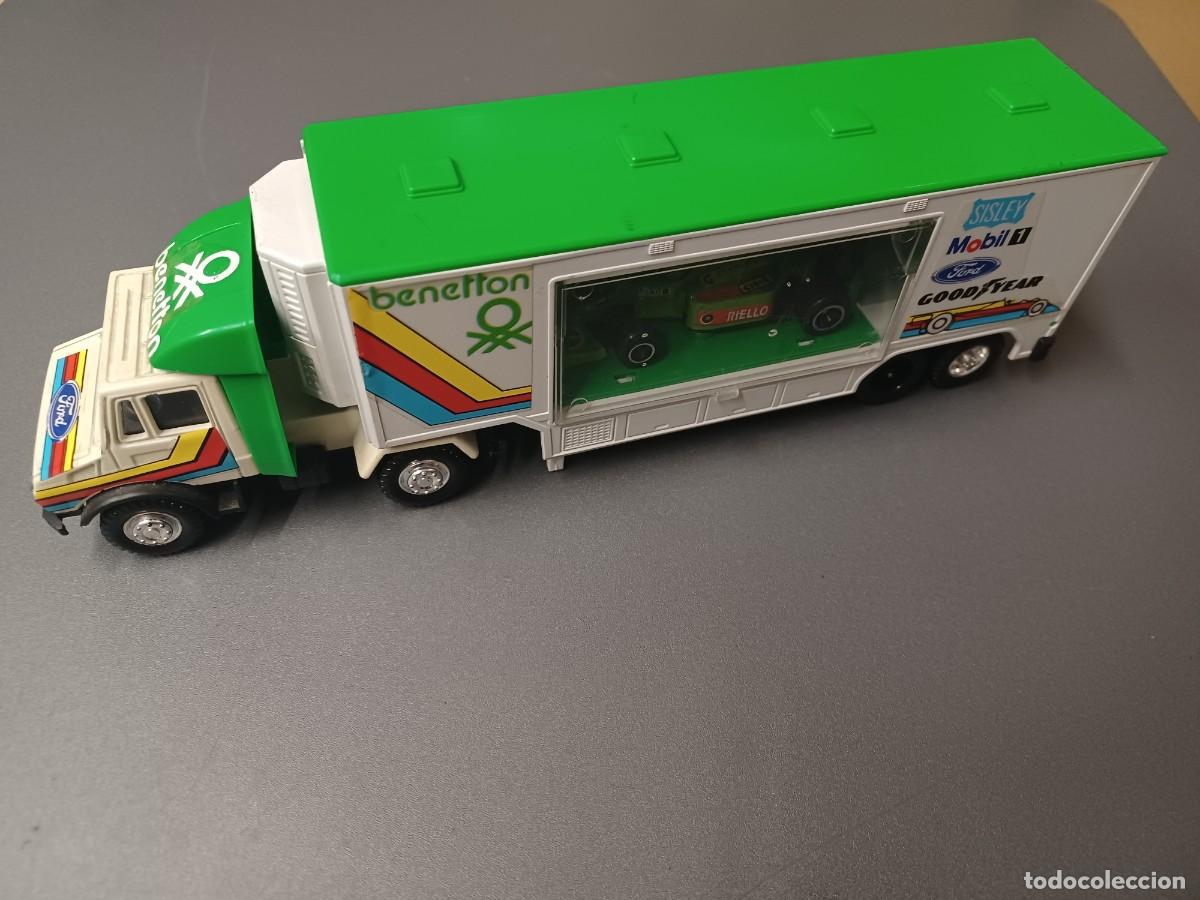 Coches a escala: CAMI&Oacute;N PANTHER GUISVAL F&Oacute;RMULA 1 BENETTON